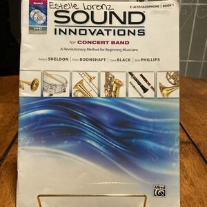 Sound Innovations Concert Band Eb Alto Saxophone Book 1 Alfred Music with CD